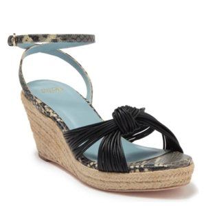 FRANCES VALENTINE Ankle Strap Espadrille Wedge Sandal